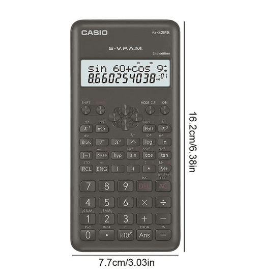 Casio Scientific School Math Calculator FX-82MS
